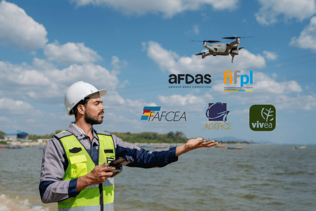 Financements formation drone en PACA pour indépendants et professions libérales