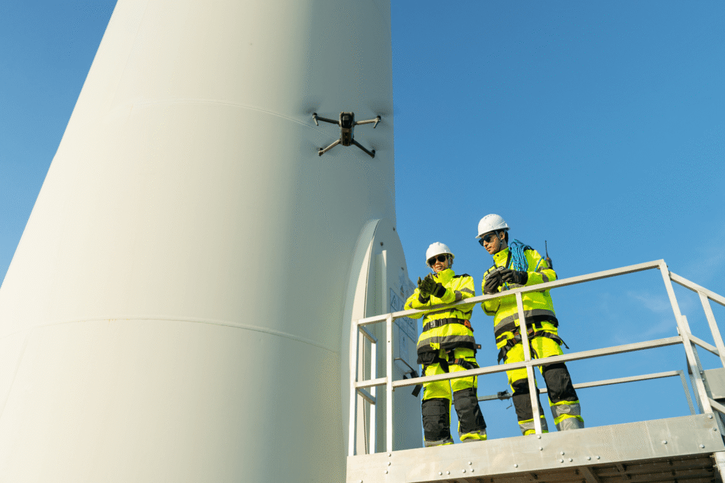 Inspection technique par drone d’un bâtiment industriel en région PACA