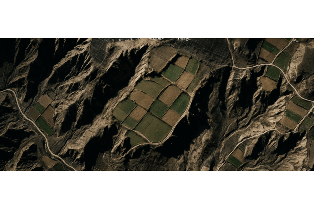 Relevés topographiques et cartographie de terrain réalisés par photogrammétrie drone