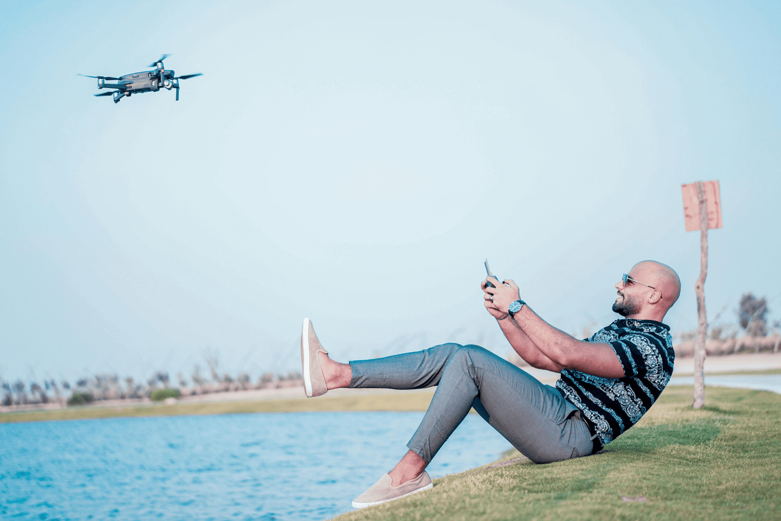 Apprenant en formation drone déjà expérimenté ayant choisi programme express