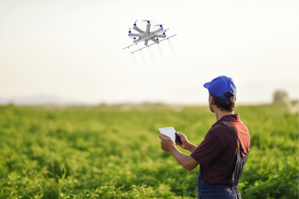 Instructeur formateur en pilotage de drone spécialisé dans l'univers agricole et viticole